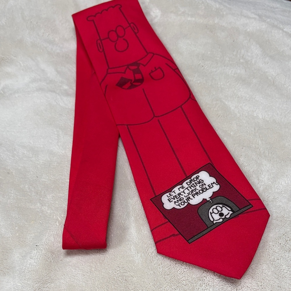 Dilbert vintage funny tie!!